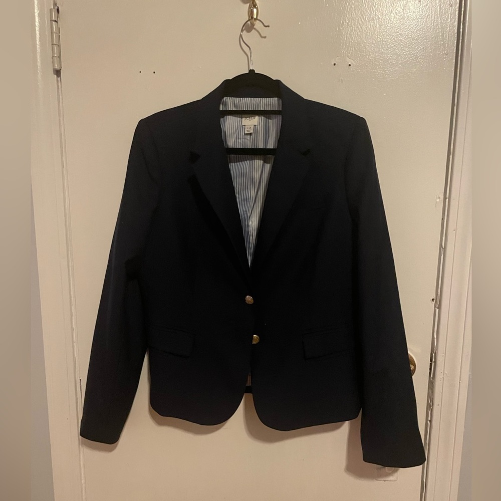 Navy J Crew Blazer